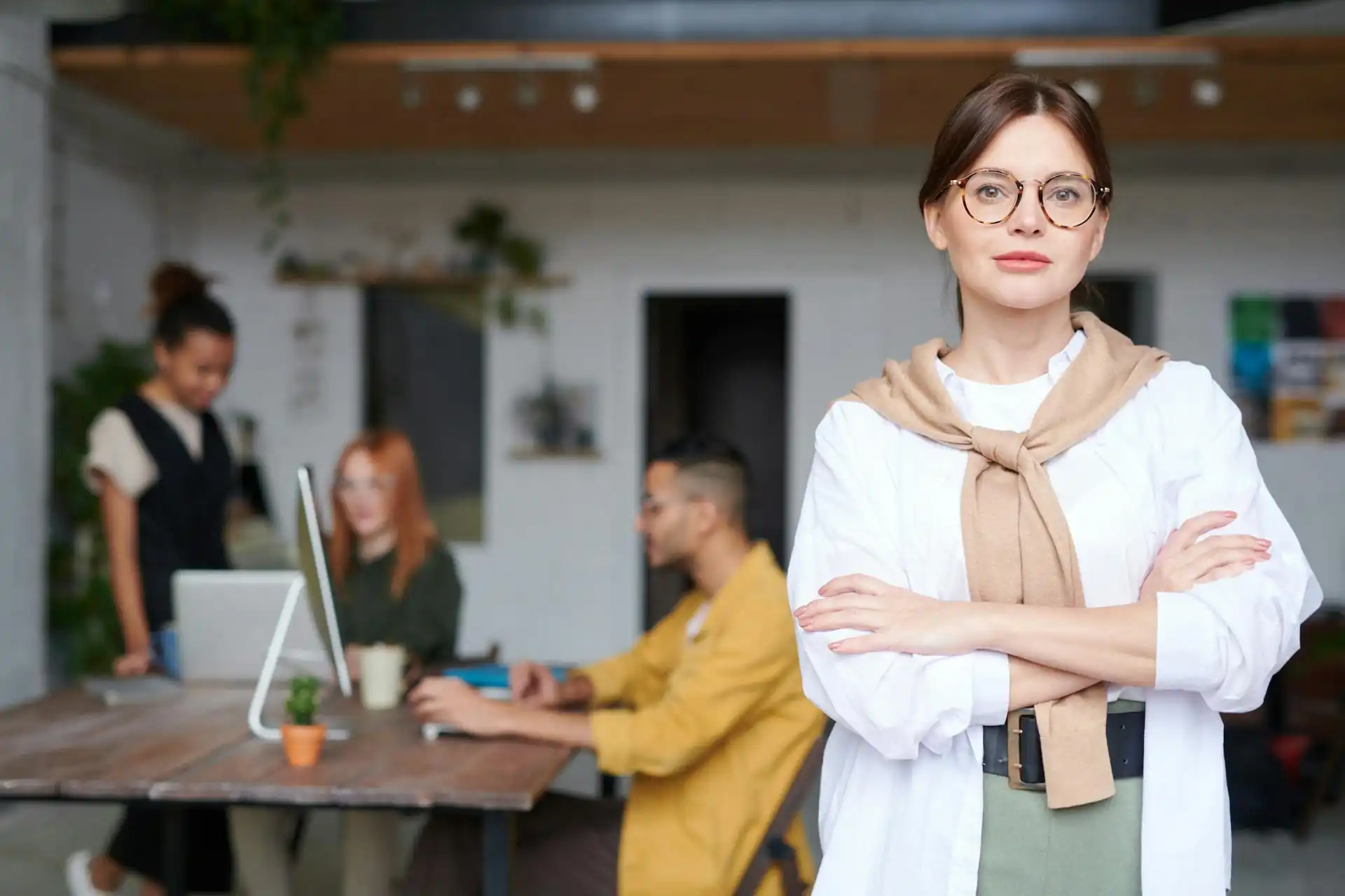 Emprendedora creciendo su negocio