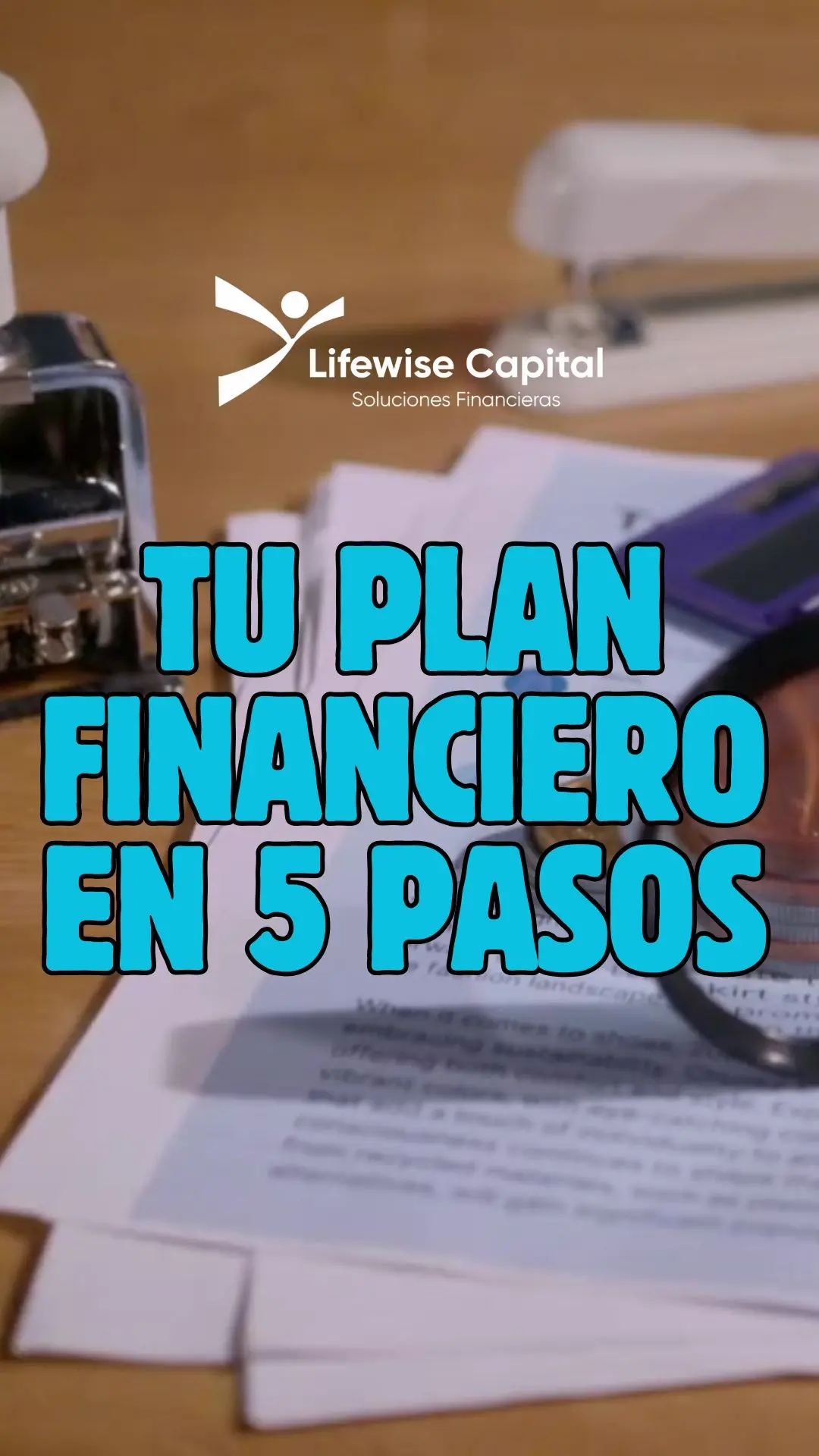 Portada: Tu plan financiero en 5 pasos